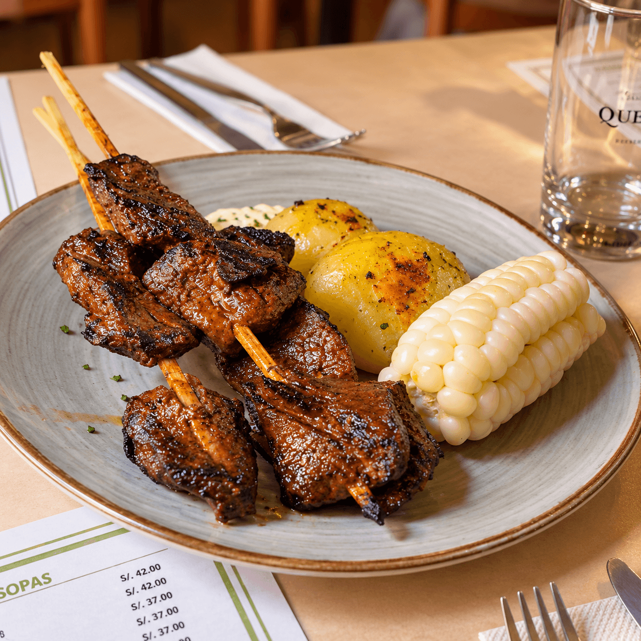 Peruvian anticuchos