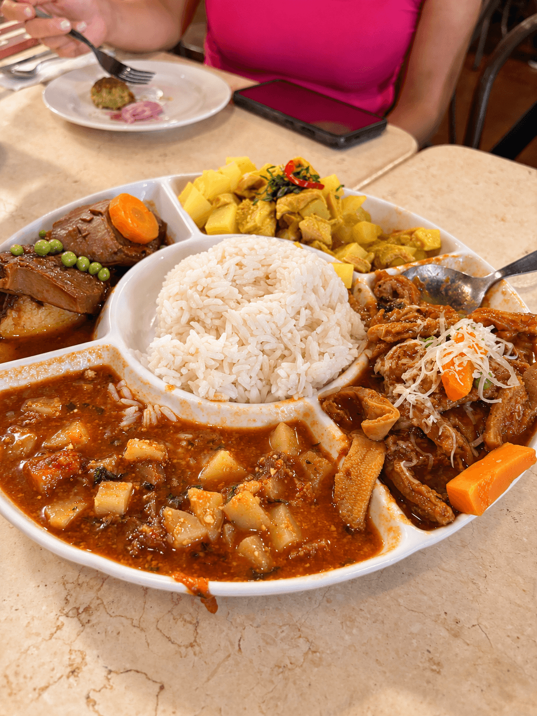 Spread of traditional stews