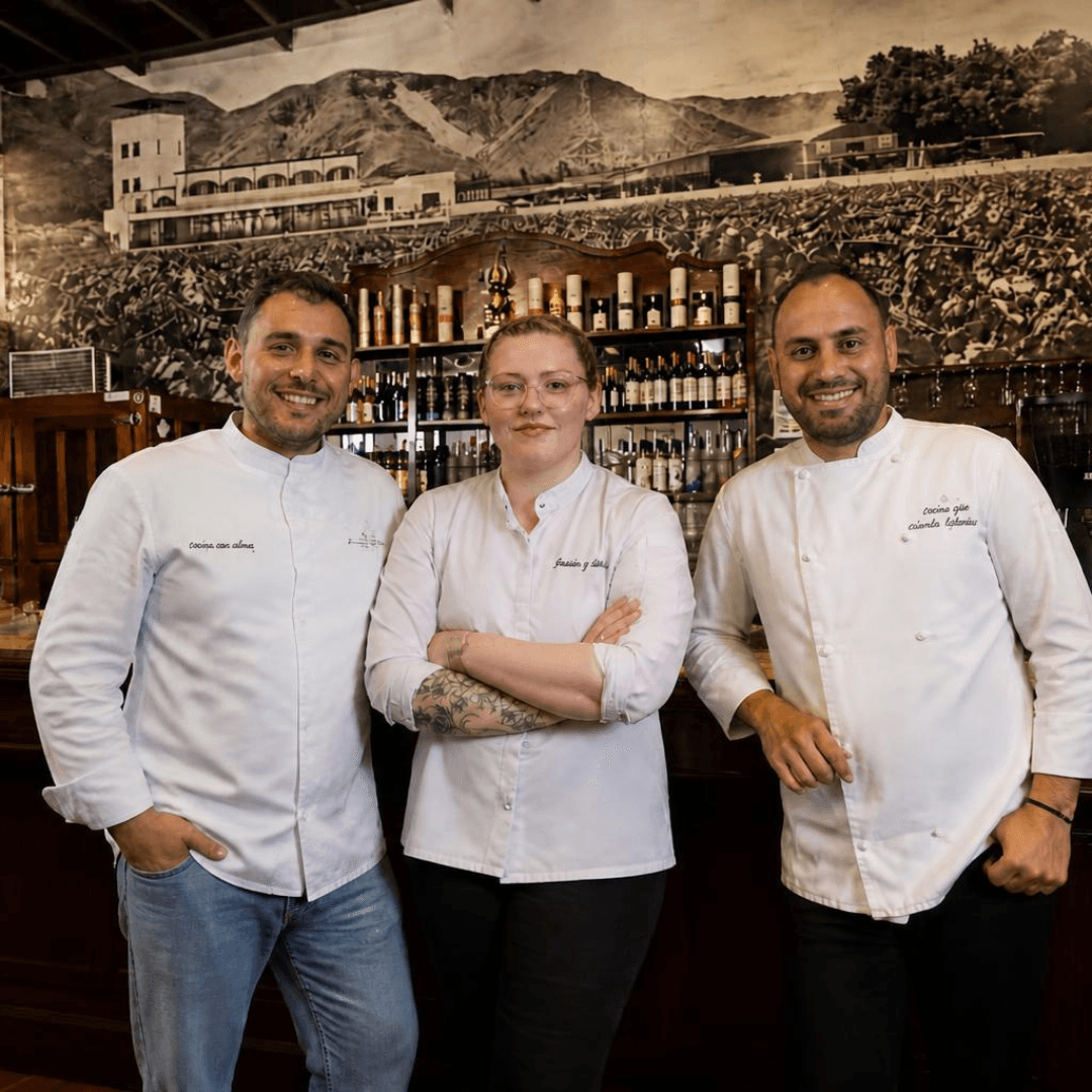 Chefs at a traditional taberna